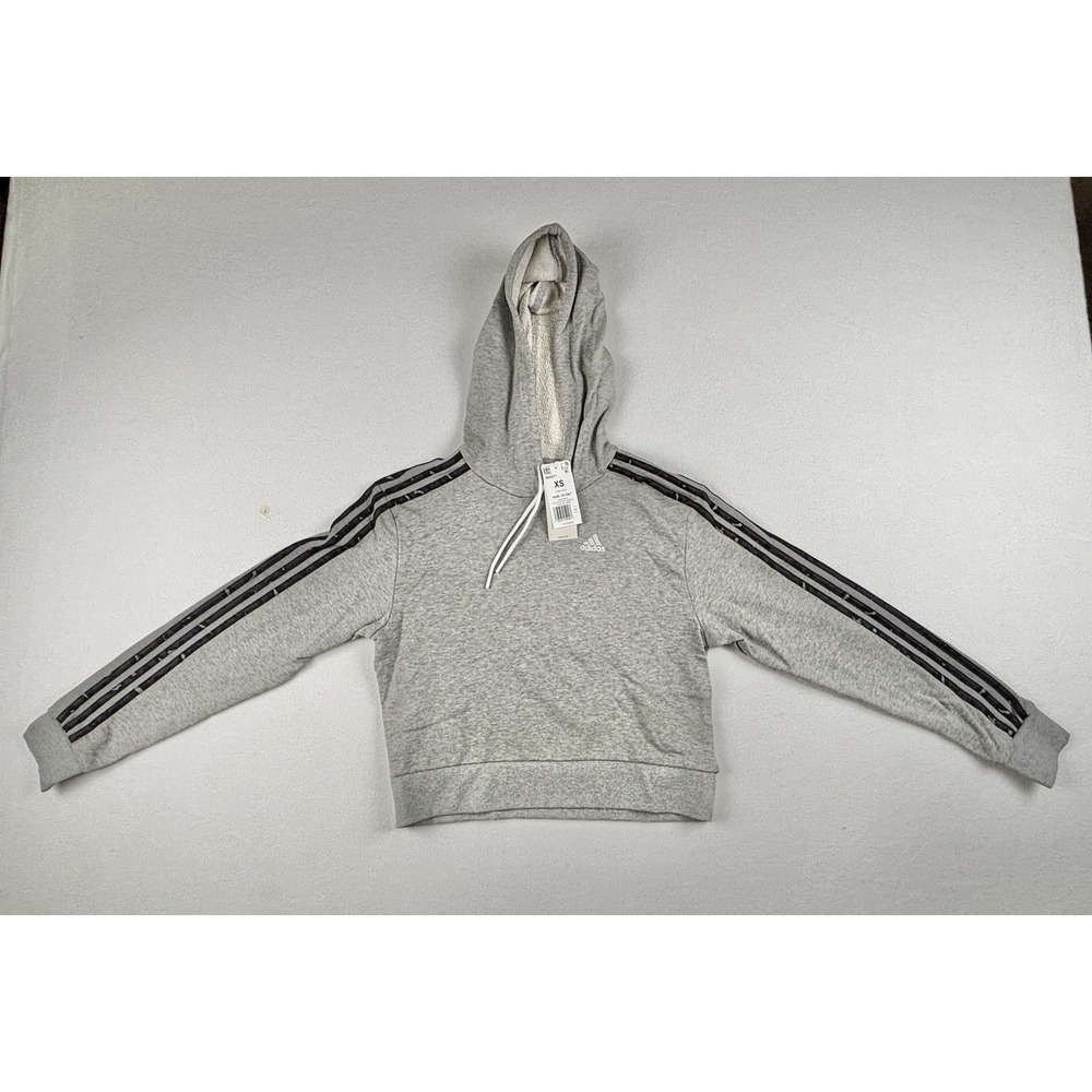 Adidas Women's ANML HD Hoodie Sweatshirt Medium Grey Heather Size XS IN9931